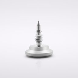 Titan pins HEX HEAD, Ø 0.54, L 3, with thread, Original grey (10 units) 