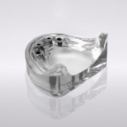 CAMLOG® Demonstration model, acrylic glass maxilla, 4x SCREW-LINE, Ø 4.3 