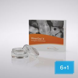 Angebot 6+1 MinerOss® X Cancellous, Partikelgröße 0.25 - 1.0 mm, 0.5 g / 1.2 ccm 