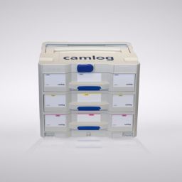 CAMLOG Lagerbox mit Zubehör-Set "COMFOUR®", L 39.6, B 29.6, H 32.5 