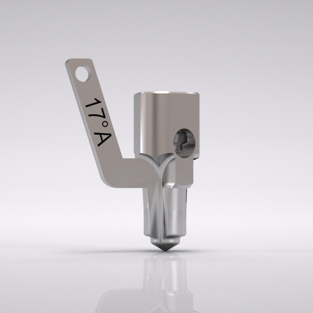 Aligning tool for angled bar abutments 