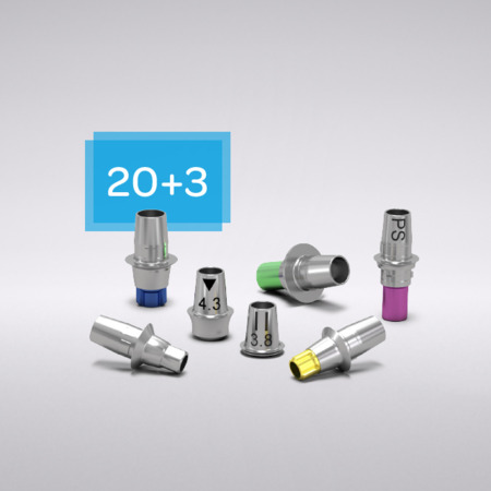 Angebot 20+3 Titanbasen CAD/CAM 