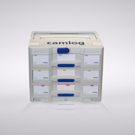 CAMLOG Lagerbox mit Zubehör-Set "COMFOUR®", L 39.6, B 29.6, H 32.5 