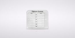 Toolbox Inlay for titanium microscrews Ø1.5 / 1.8 