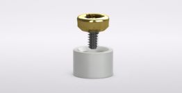 Locator® for Multi-unit abutment incl. burn-out Delrin collar, 3 mm (2 units) (ZEST REF: 08917-2) 