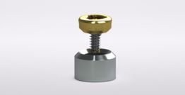 Locator® for Multi-unit abutment incl. titanium collar, 3 mm (2 units) (ZEST REF: 08909-2) 