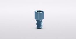 Prosthetic screws, regular, for Multi-unit abutment, hex, blue anodized, M1.4 (25 units) 