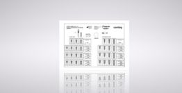 X-Ray planning foil 1.4:1, for CAMLOG® PROGRESSIVE-LINE Promote® implants 
