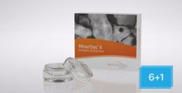 Angebot 6+1 MinerOss® X Cancellous, Partikelgröße 0.25 - 1.0 mm, 0.5 g / 1.2 ccm 