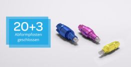 Angebot 20+3 CAMLOG®/CONELOG® Abformpfosten geschlossener Löffel 