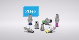 Angebot 20+3 Titanbasen CAD/CAM 